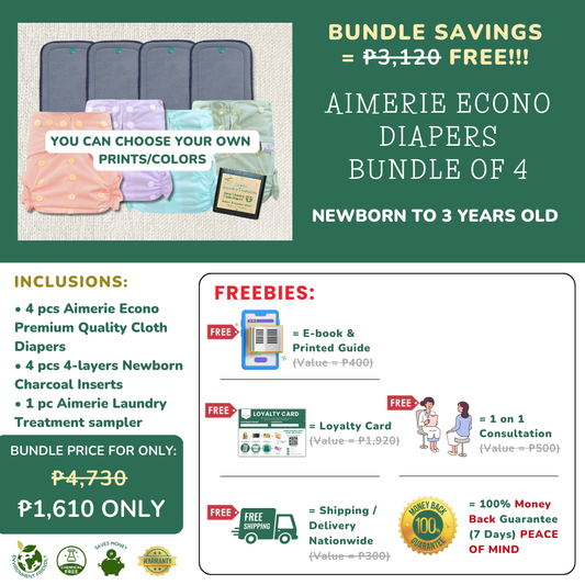 Aimerie Diaper Bundle of 4