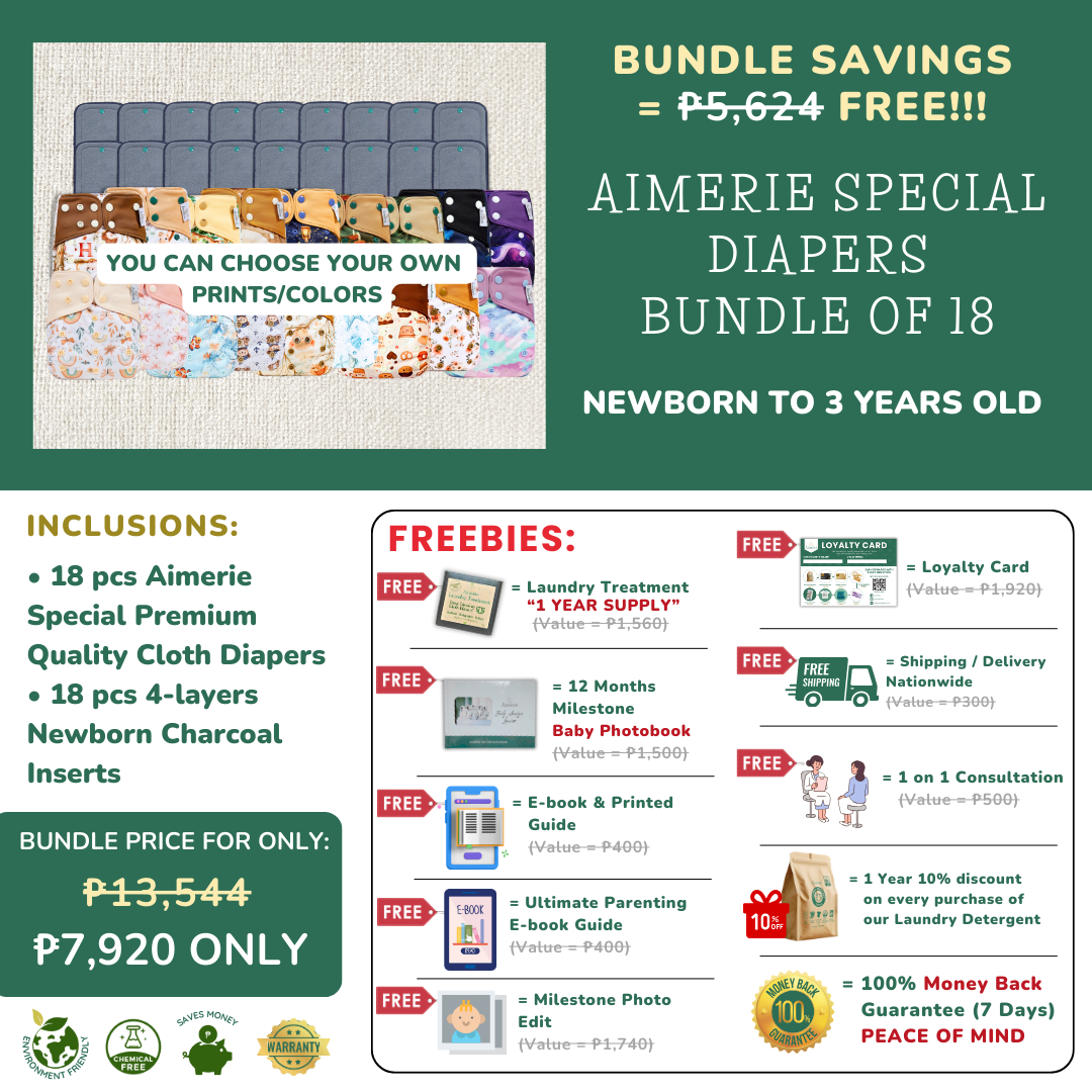 Aimerie Diaper Bundle of 18