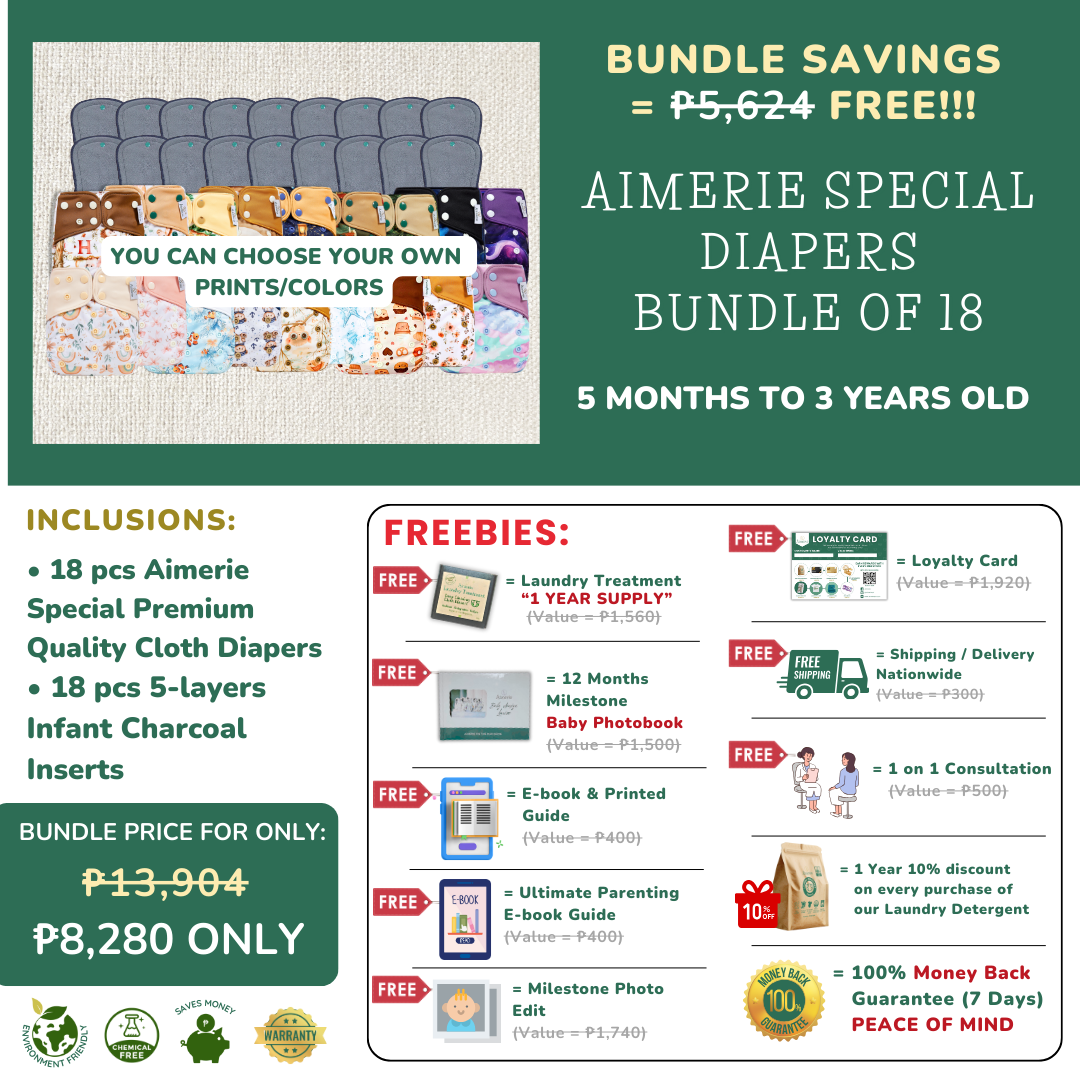 Aimerie Diaper Bundle of 18