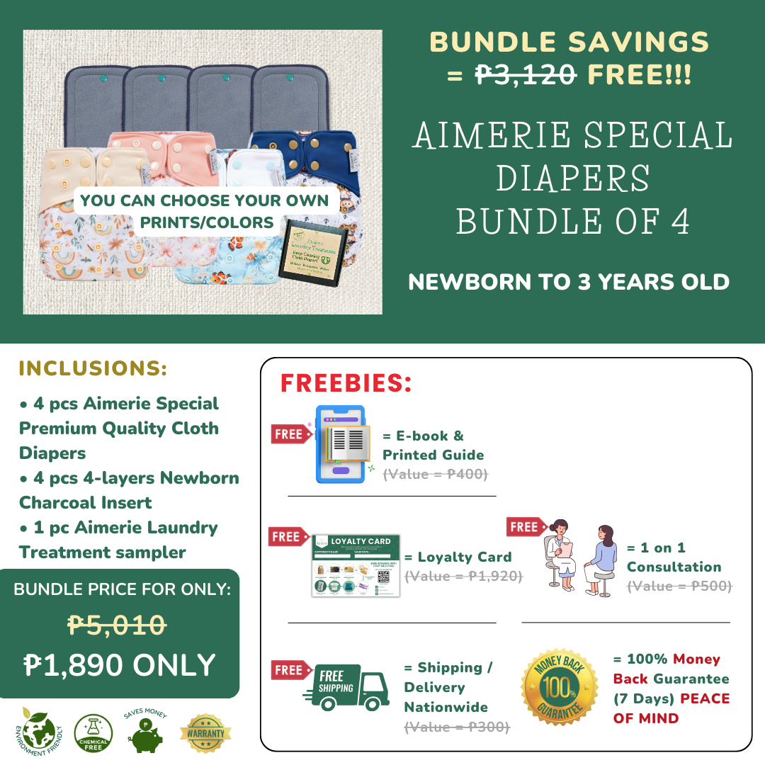 Aimerie Diaper Bundle of 4