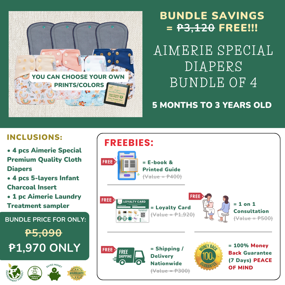 Aimerie Diaper Bundle of 4