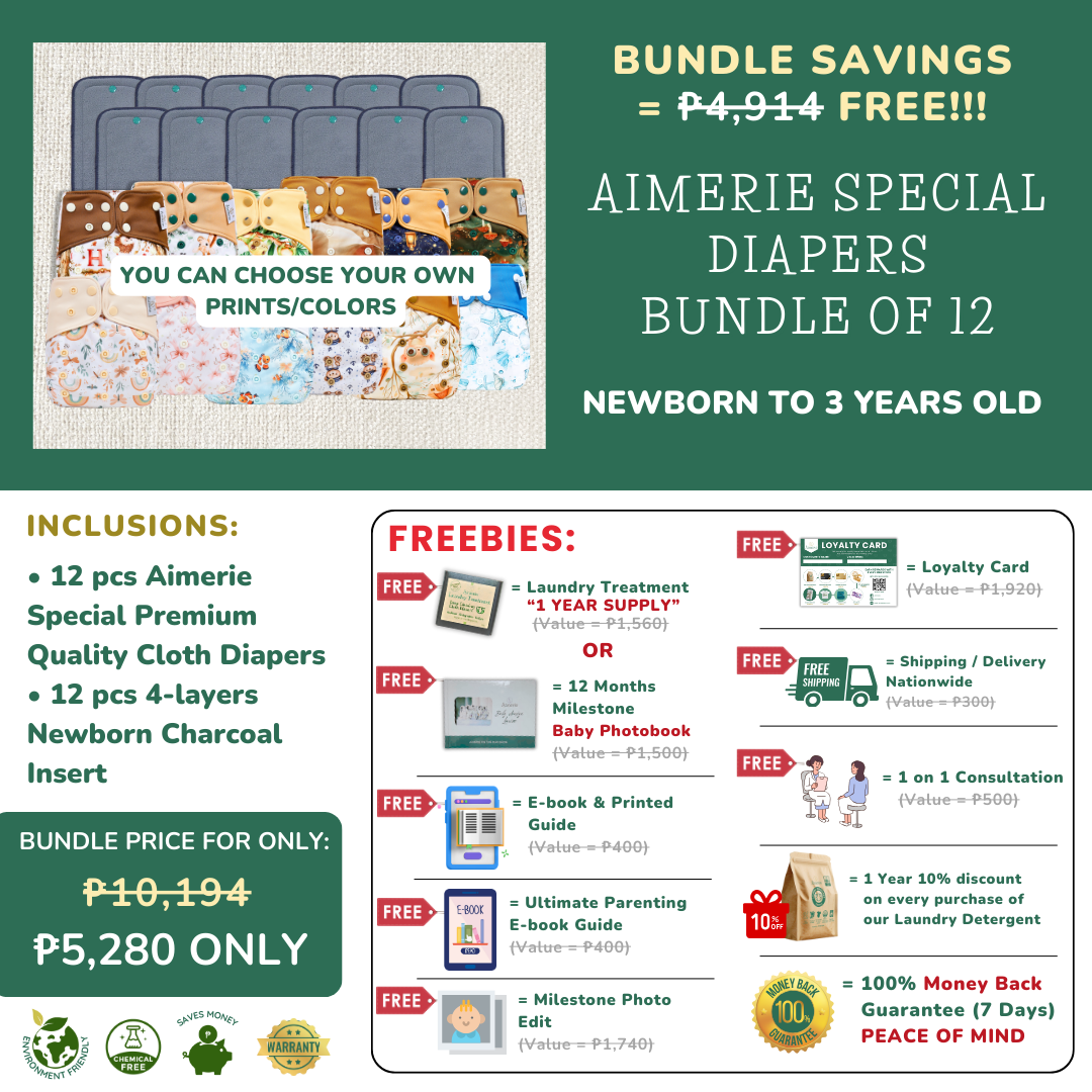 Aimerie Diaper Bundle of 12