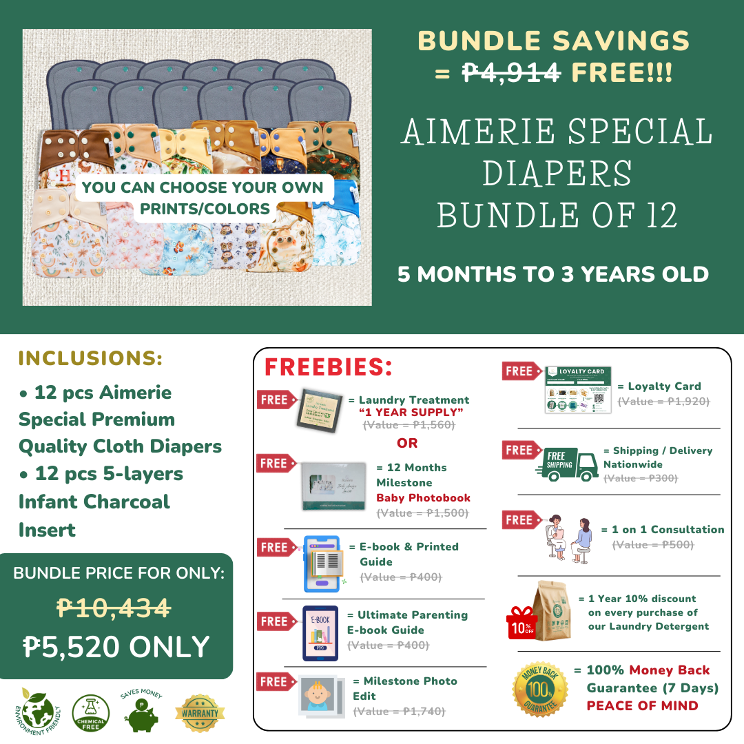Aimerie Diaper Bundle of 12