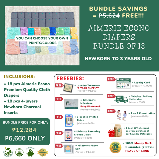 Aimerie Diaper Bundle of 18