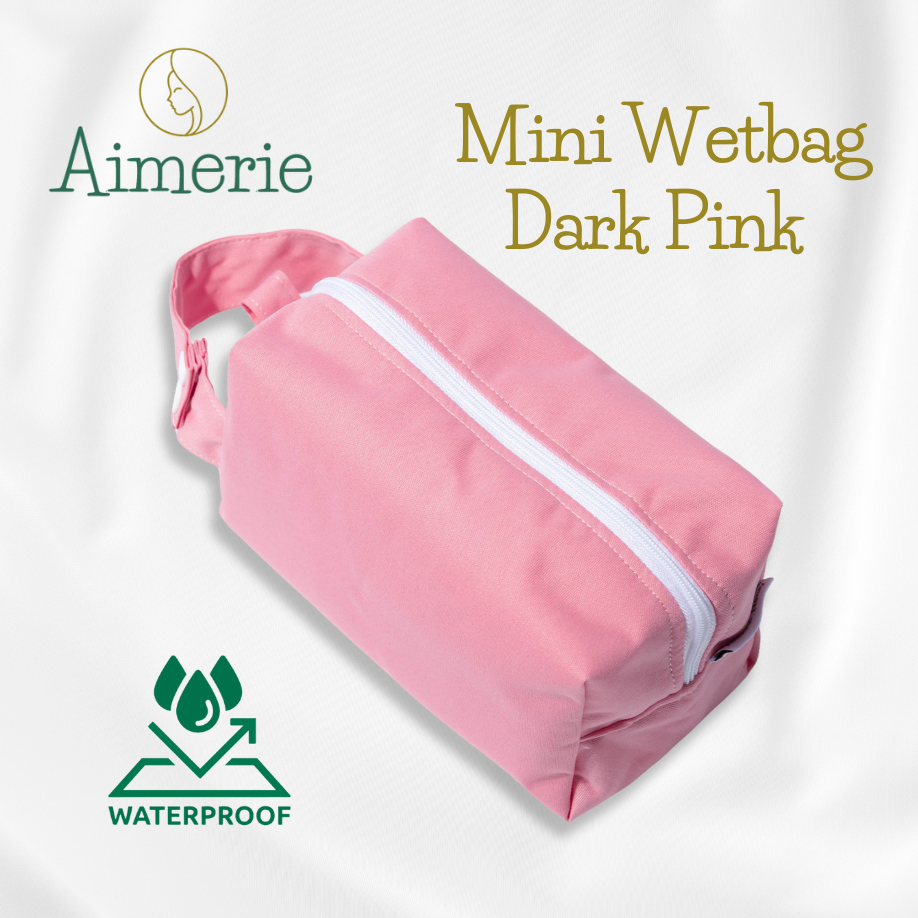 Mini Wetbag Pod and Cloth Wipes Pod Small Pouch For Cloth Diapers