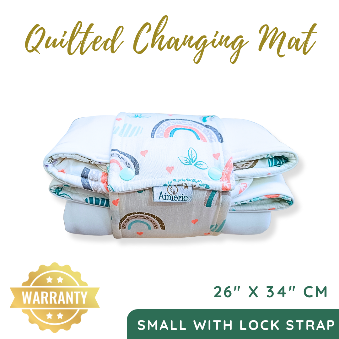 Aimerie Portable Changing Mat Quilted Designs