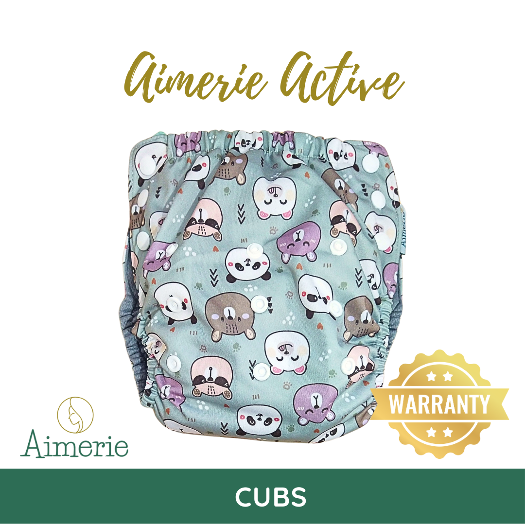 Big Aimerie Active Pocket Pull-Up Diapers Pants AWJ Inner Cloth