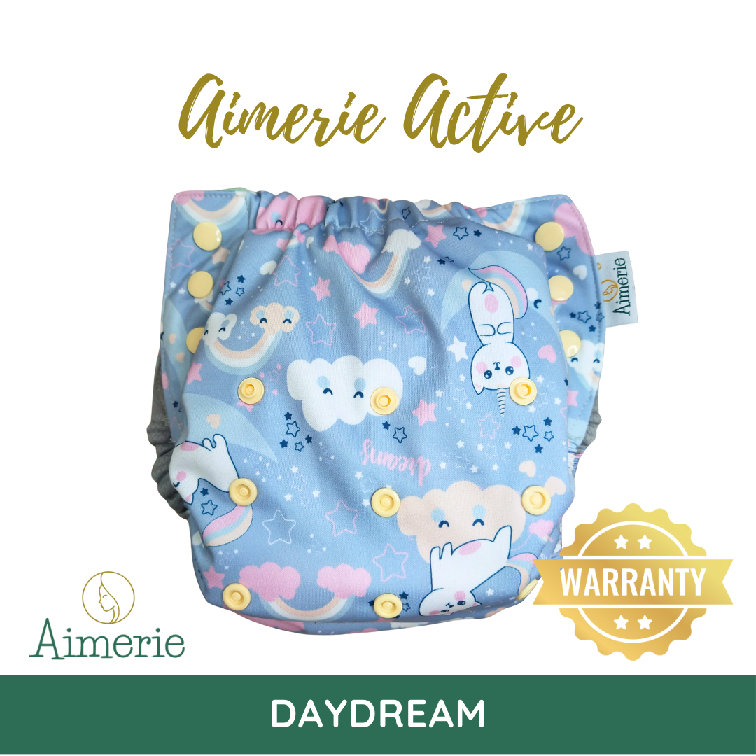 Big Aimerie Active Pocket Pull-Up Diapers Pants AWJ Inner Cloth