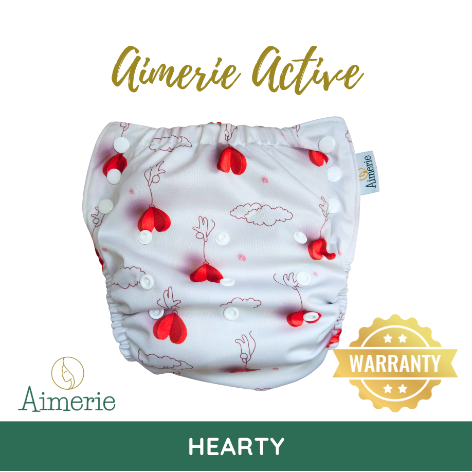 Big Aimerie Active Pocket Pull-Up Diapers Pants AWJ Inner Cloth