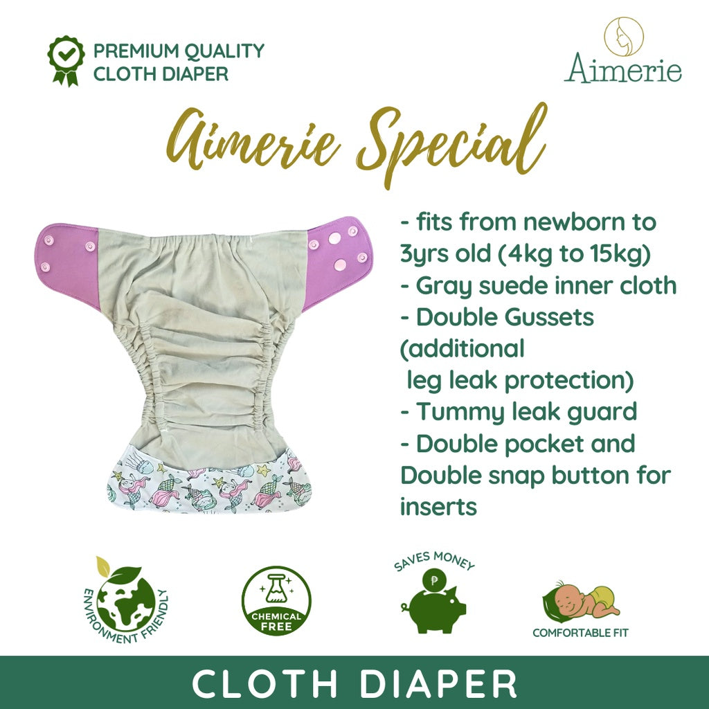 Aimerie Double Gusset Cloth Diaper Special