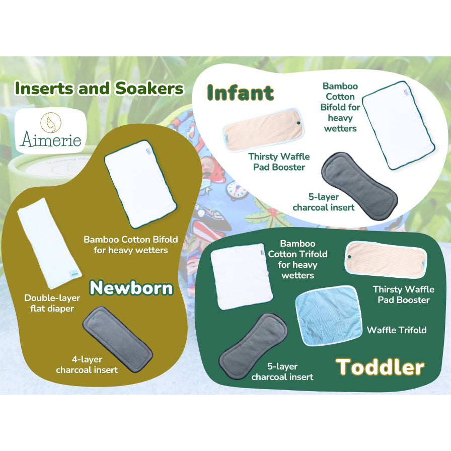 Newborn Bundle Aimerie Special Cloth Diapers With Inserts