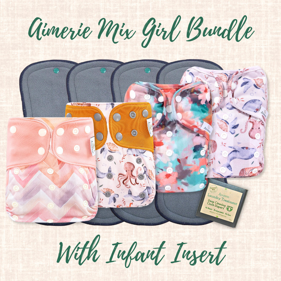 Infant Mixed Bundle Aimerie Cloth Diapers Classic and Special