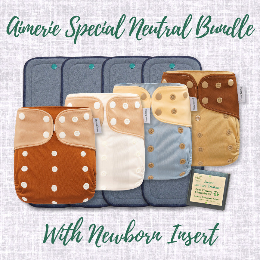 Newborn Bundle Aimerie Special Cloth Diapers With Inserts