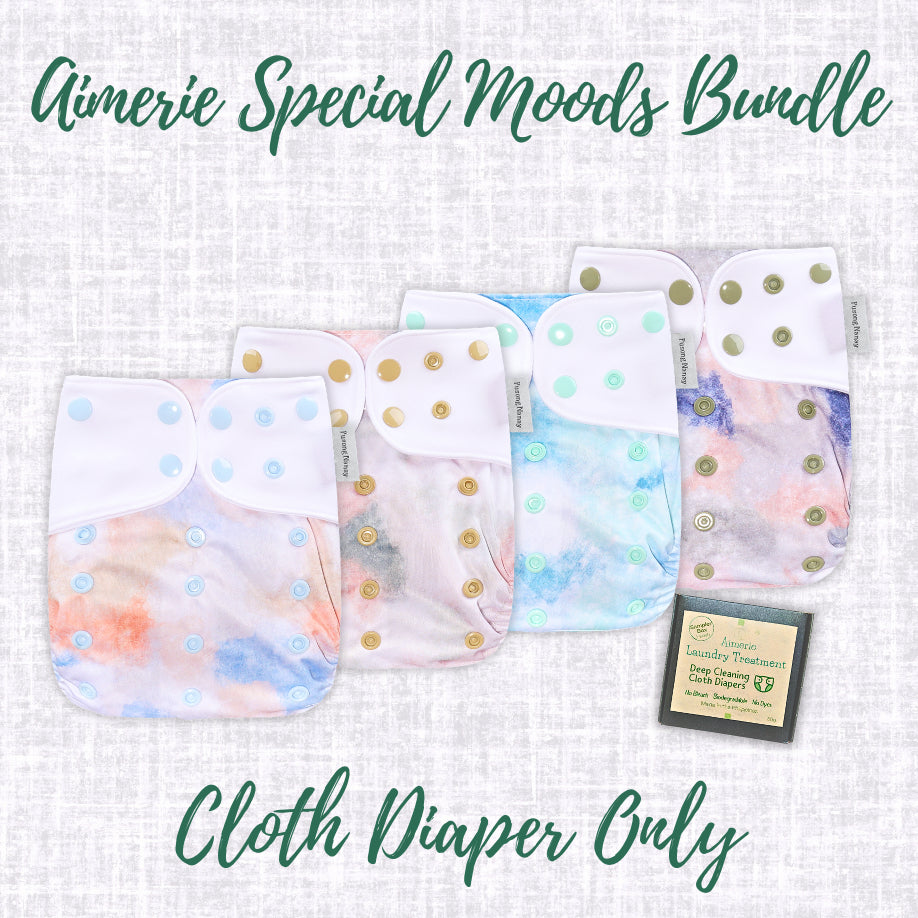 Newborn Bundle Aimerie Special Cloth Diapers With Inserts