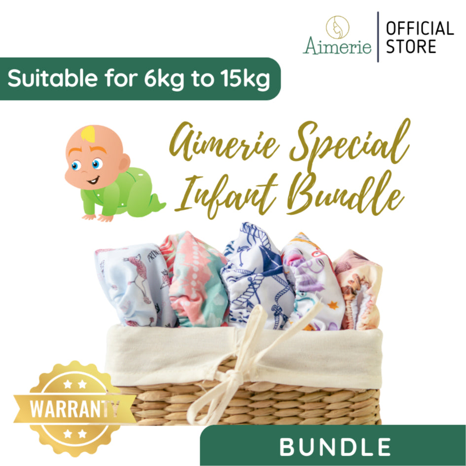 Infant Bundle Aimerie Special Cloth Diapers With Inserts