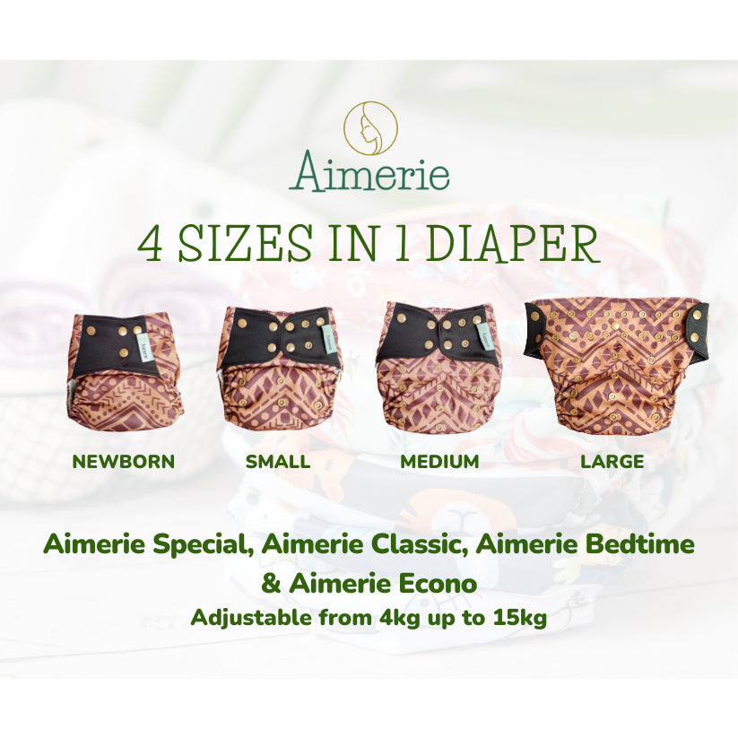 Newborn Bundle Aimerie Special Cloth Diapers With Inserts