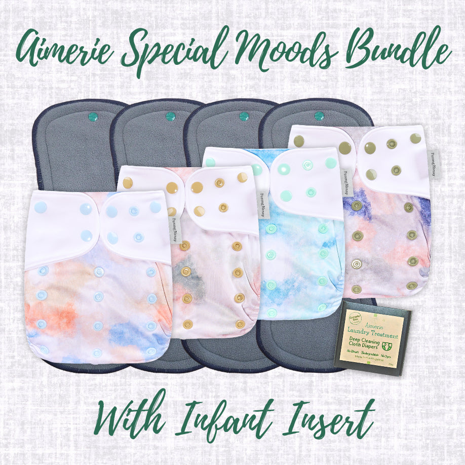 Infant Bundle Aimerie Special Cloth Diapers With Inserts