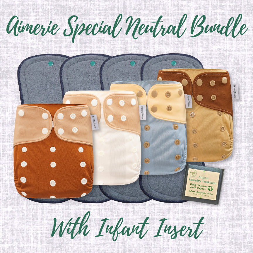 Infant Bundle Aimerie Special Cloth Diapers With Inserts