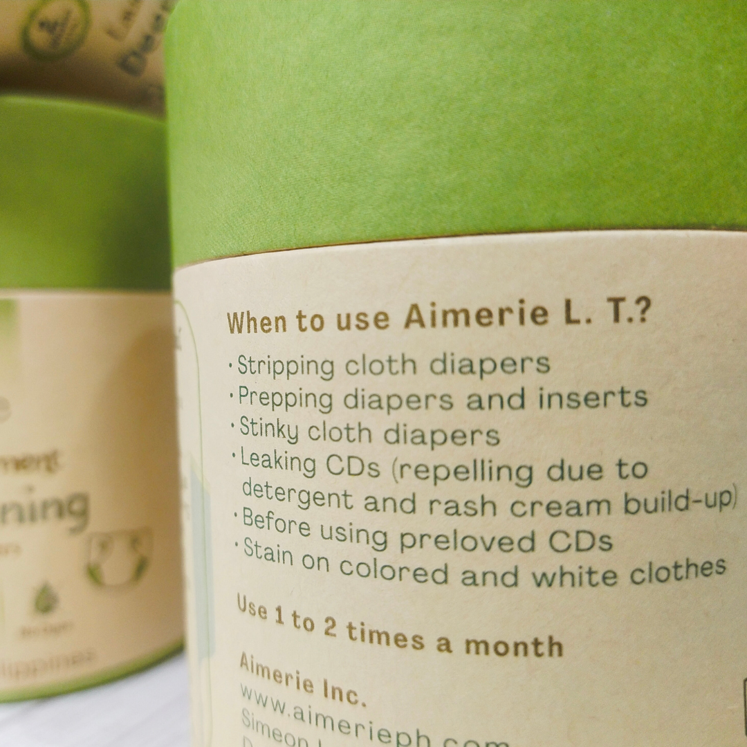 When to use Aimerie Laundry treatment deep cleaner